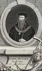 John Russell (1485-1555) 1er comte de Bedford, de 